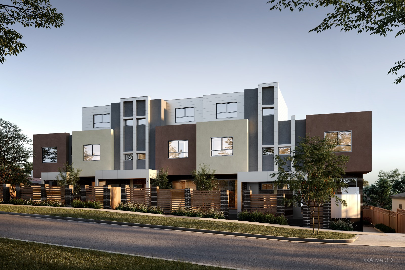 Nine Three-Storey Units in Doncaster